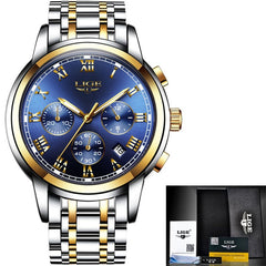 Watches water resistant complete Steel Quartz Watch