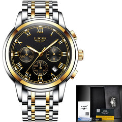 Watches water resistant complete Steel Quartz Watch