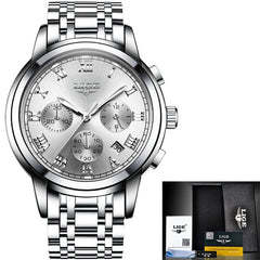 Watches water resistant complete Steel Quartz Watch