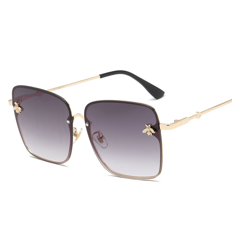 Oversize Square Sunglasses Men Women