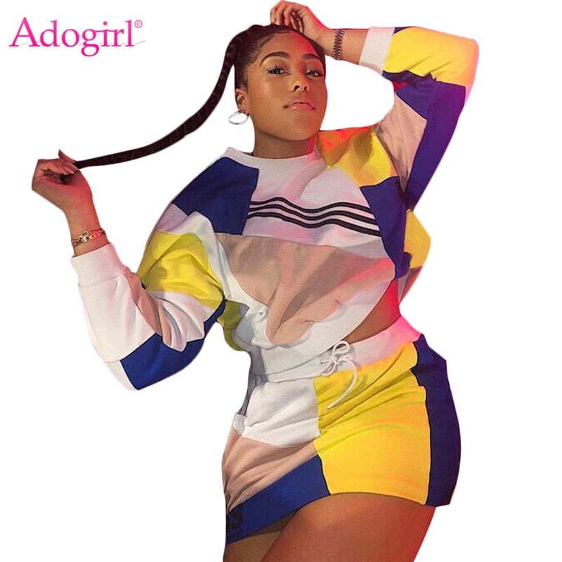 Women Tracksuit Two Piece Set