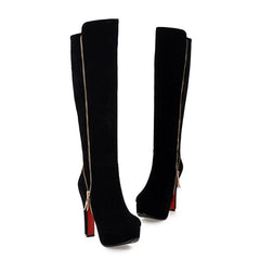 S. Winter plush flat bottom