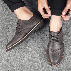Men Shoes British Style
