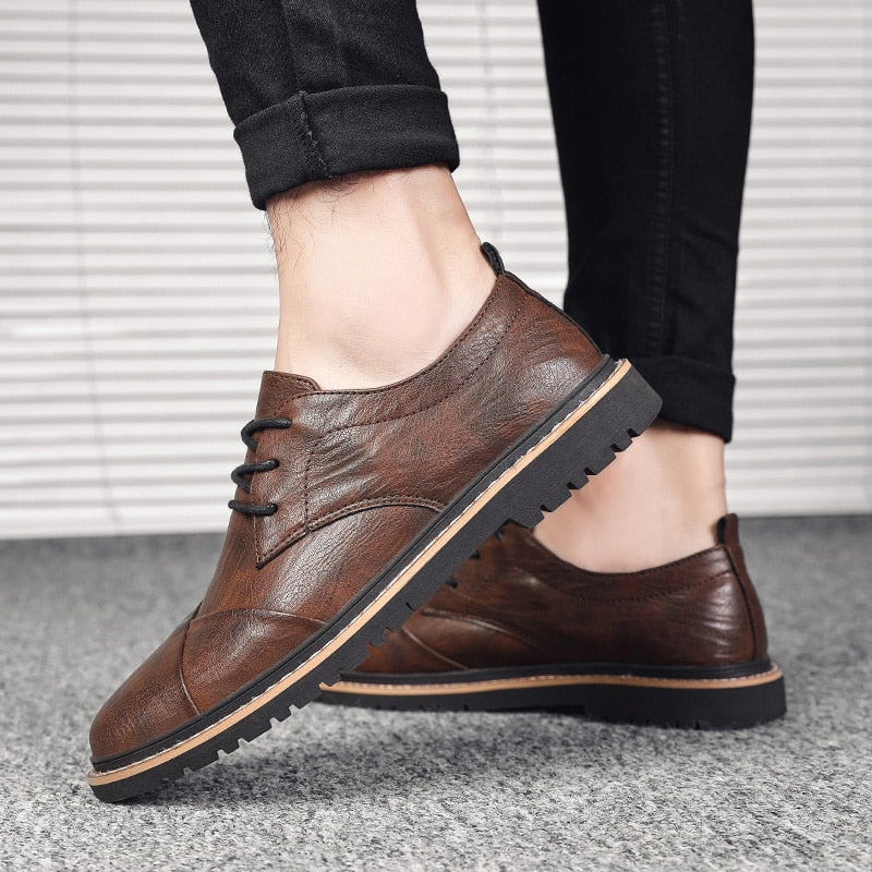 Men Shoes British Style