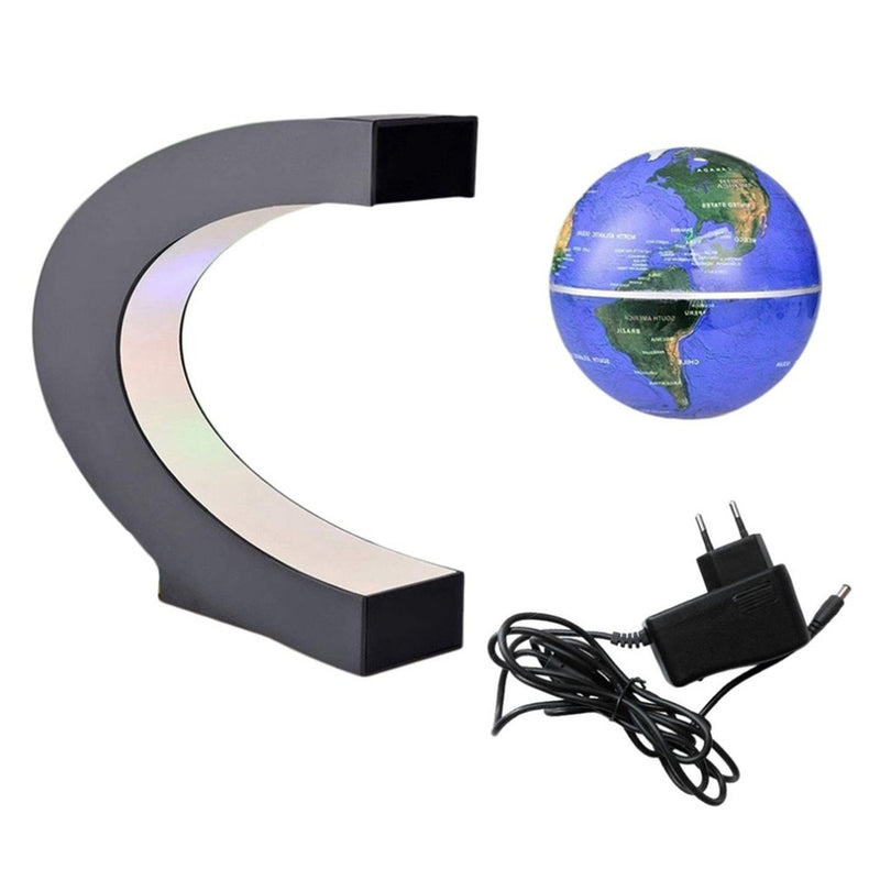 Office Magnetic Floating Globe World Map