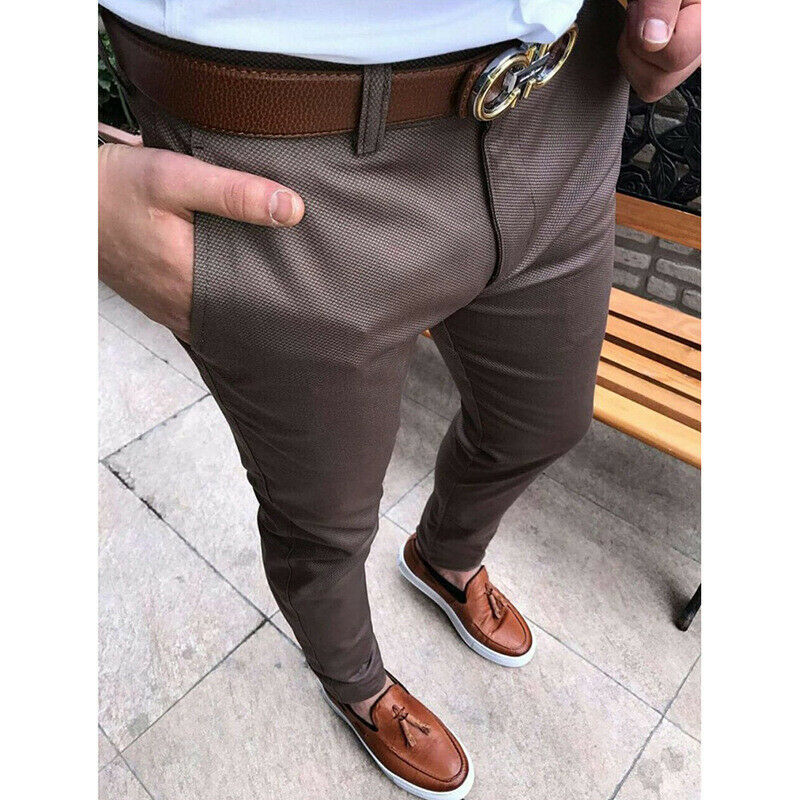 Men's Slim Fit Business Pants
