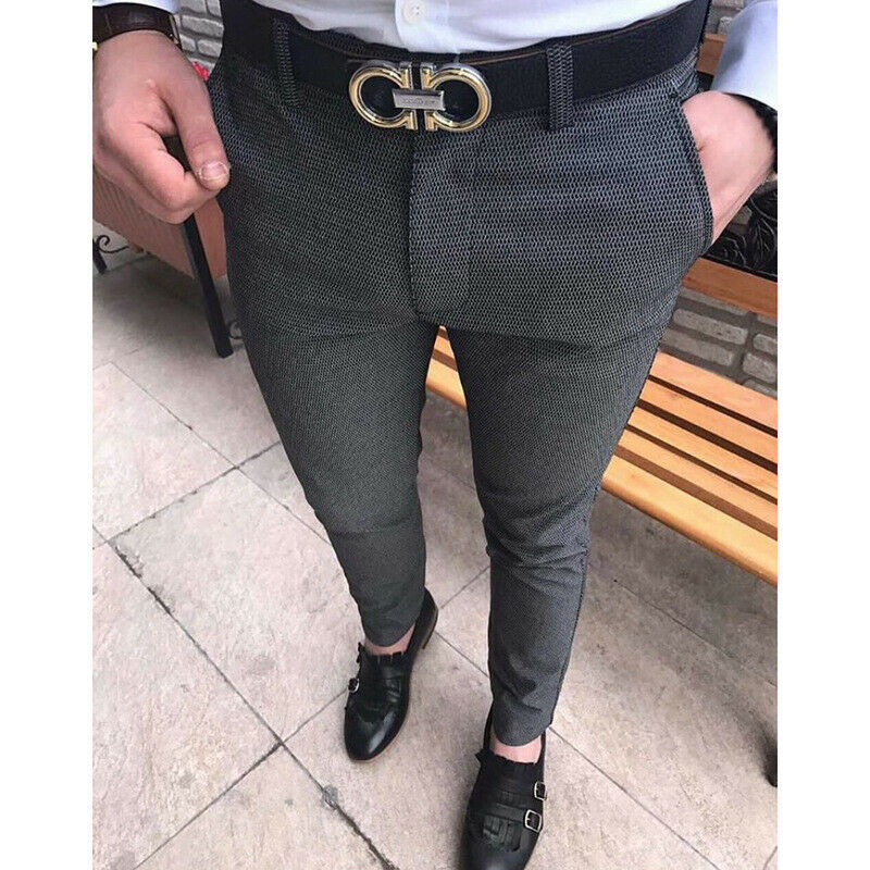 Men's Slim Fit Business Pants