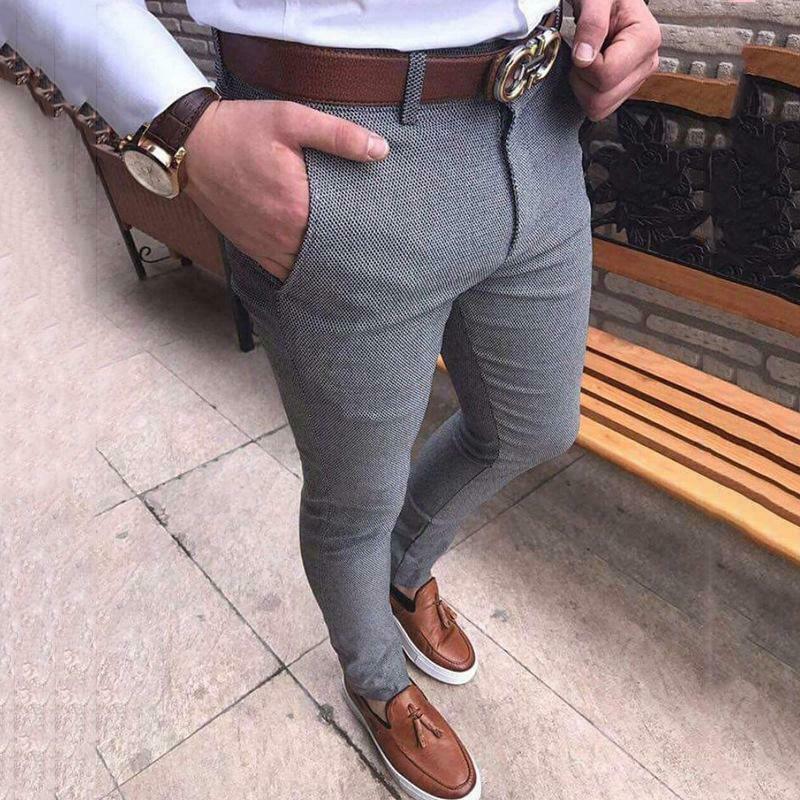 Men's Slim Fit Business Pants