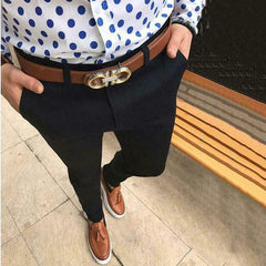 Men's Slim Fit Business Pants