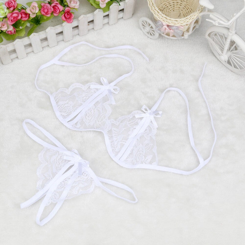 B  Women Sexy Opening Crotch Panties