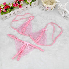 B  Women Sexy Opening Crotch Panties
