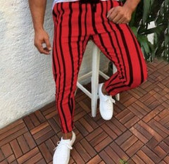 Men Casual Sport Pants Slim Fit