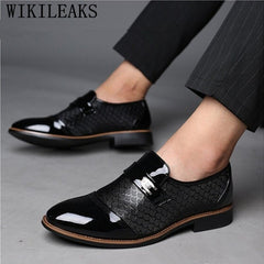 Men Shoes Pointed Toe Dress Shoes