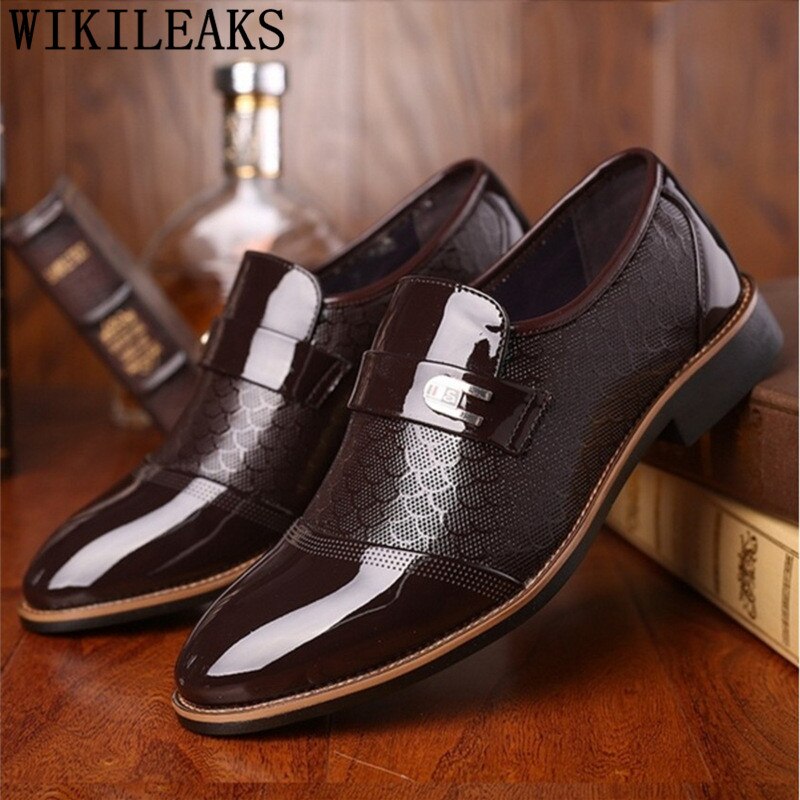 Men Shoes Pointed Toe Dress Shoes