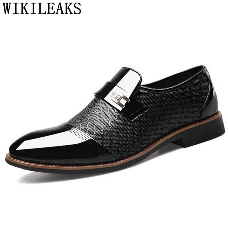 Men Shoes Pointed Toe Dress Shoes