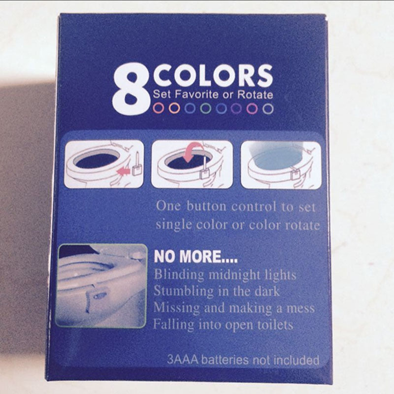 H Smart Bathroom Toilet Nightlight LED