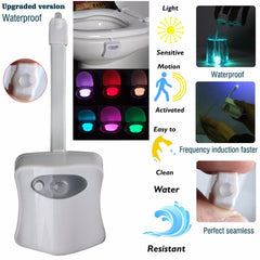 H Smart Bathroom Toilet Nightlight LED