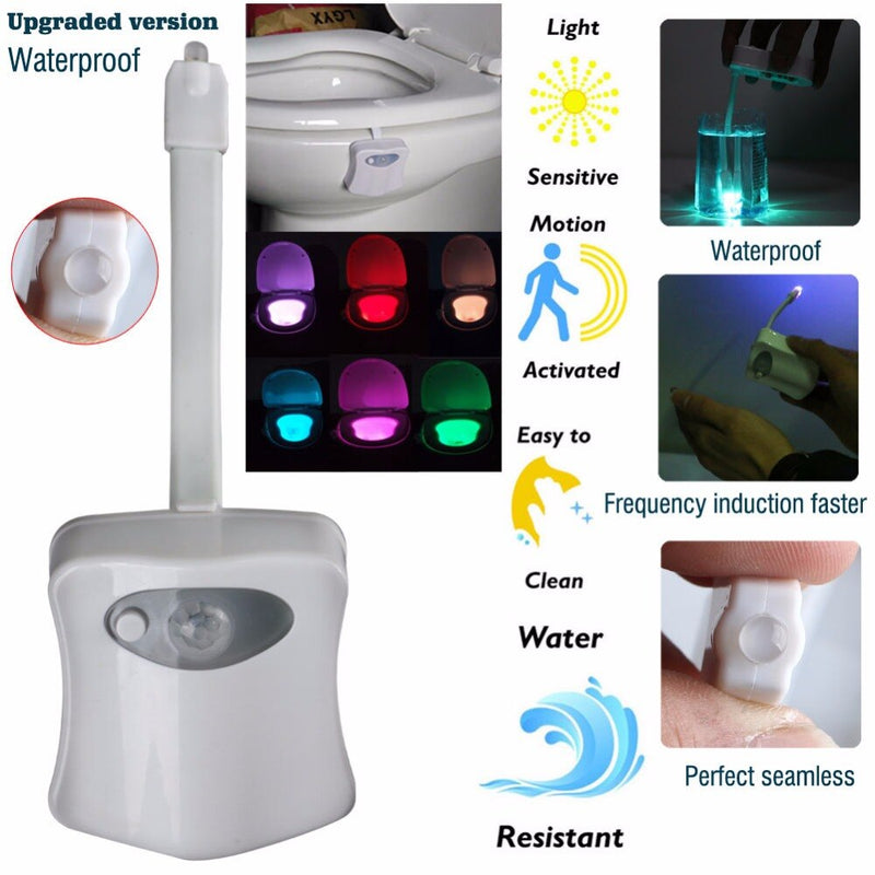 H Smart Bathroom Toilet Nightlight LED