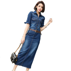 Dress Women Korean Short Sleeves