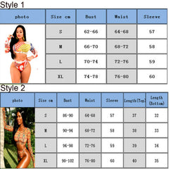 Women High Waisted Bikini Set