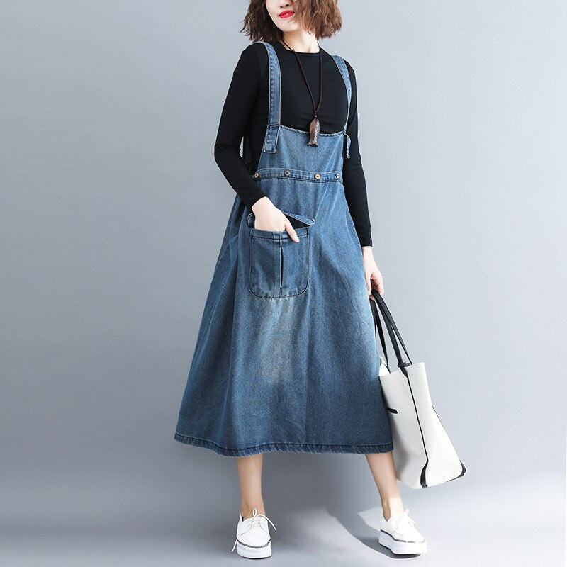 Women Plus Size Dress Loose Sleeveless