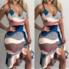 Women Streetwear Trumpet Dress