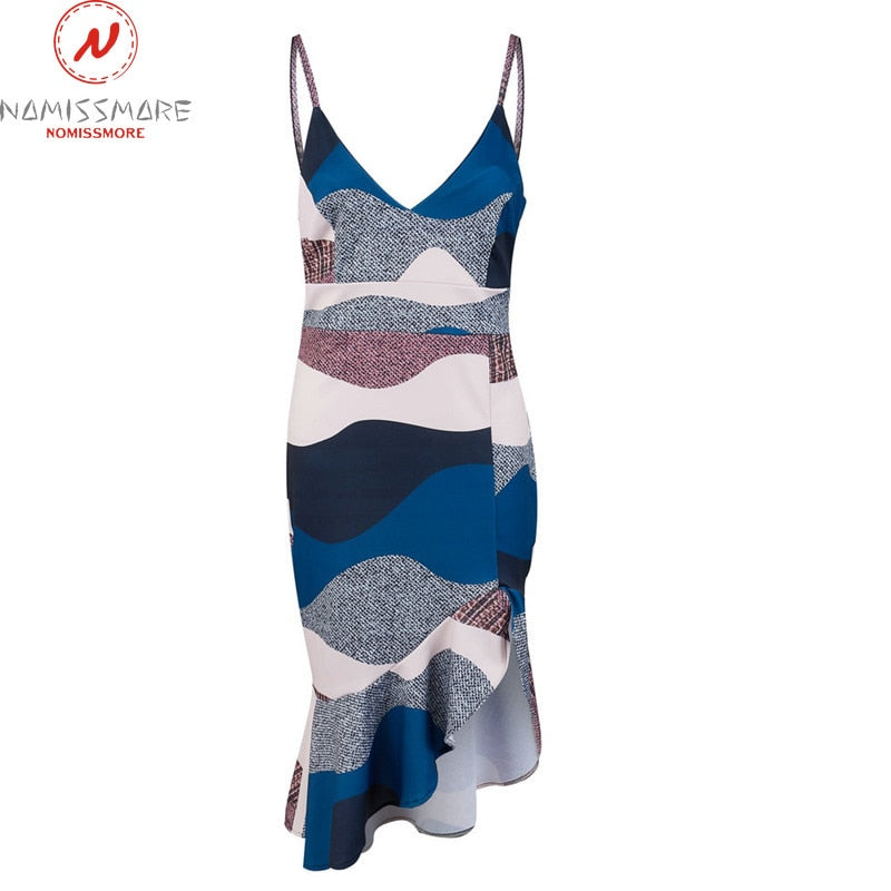 Women Streetwear Trumpet Dress