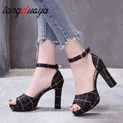 Women's  Sandals Cloth Sexy High Quality