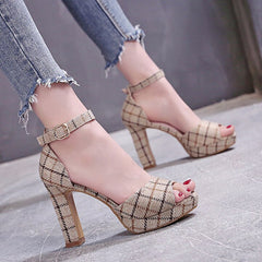 Women's  Sandals Cloth Sexy High Quality