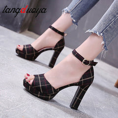 Women's  Sandals Cloth Sexy High Quality
