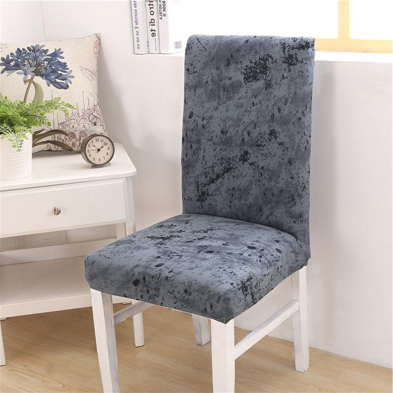 H. solid color chair cover spandex for dining room