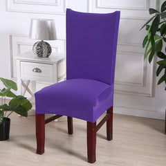H. solid color chair cover spandex for dining room