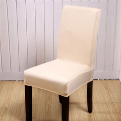 H. solid color chair cover spandex for dining room