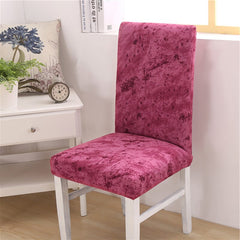 H. solid color chair cover spandex for dining room