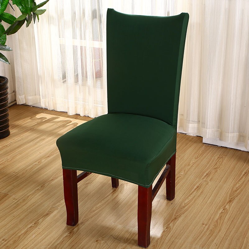 H. solid color chair cover spandex for dining room