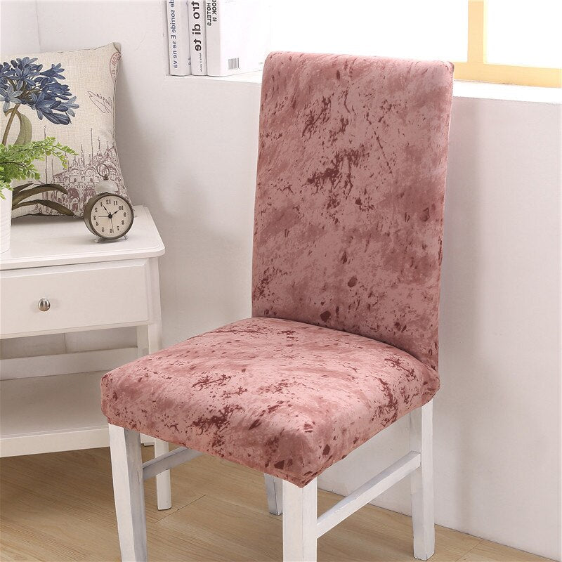 H. solid color chair cover spandex for dining room