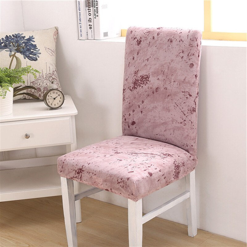 H. solid color chair cover spandex for dining room