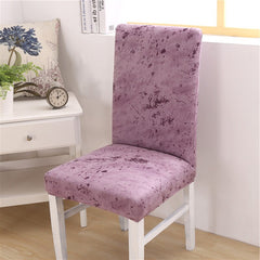 H. solid color chair cover spandex for dining room