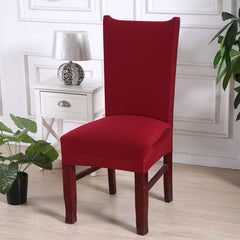 H. solid color chair cover spandex for dining room