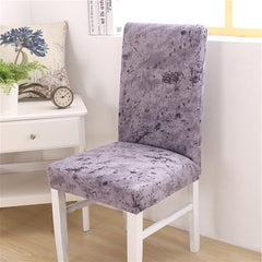H. solid color chair cover spandex for dining room